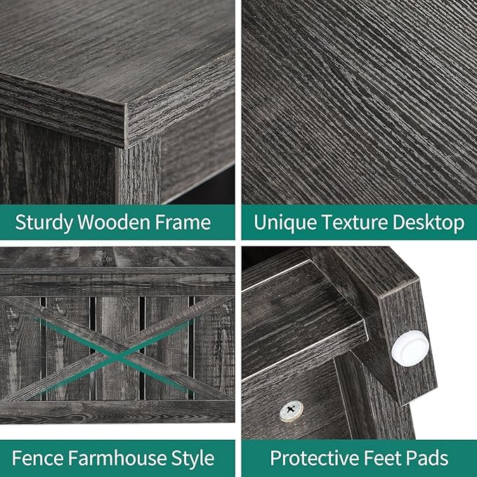 YITAHOME Coffee Tables Farmhouse Coffee Table