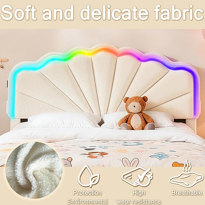 Full Upholstered Children’s Bed