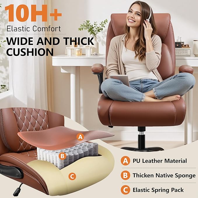 BESTFAIR Office Chair, Ergonomic Computer Desk Chairs