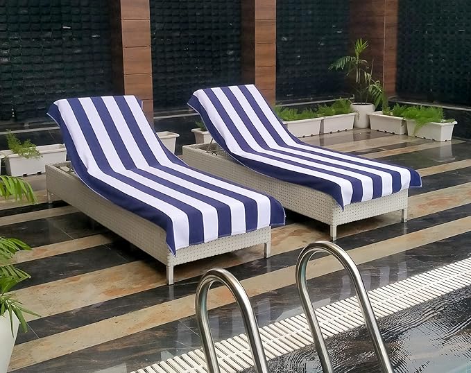 COTTON CRAFT Pool Lounge Chair Cover