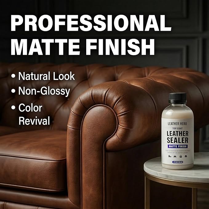 Leather Hero Top Coat – Leather Sealant & Protective Finish