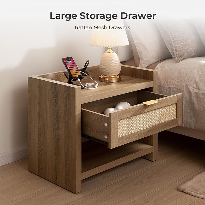SICOTAS Night Stand Bed Side Table