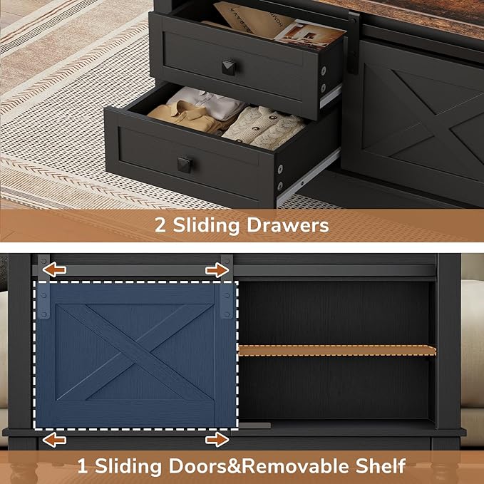 ALLSTAND 31.5" Lift Top Coffee Table
