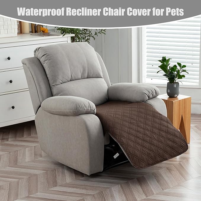 Genina Waterproof Recliner Chair Covers, Recliner Cover