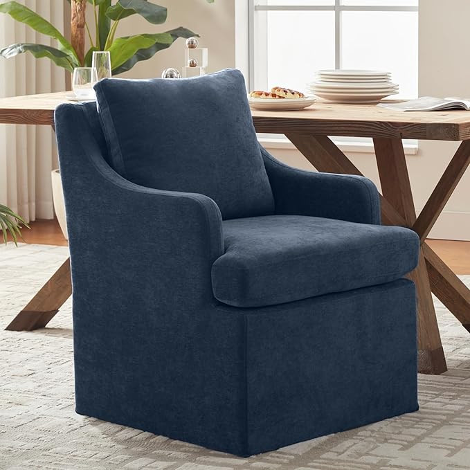 VKNOW Upholstered Dining Chairs Set of 2, Modern Kitchen Chairs Dinner Chairs