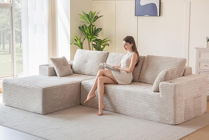 MAXYOYO 104" Modular Sectional Couch