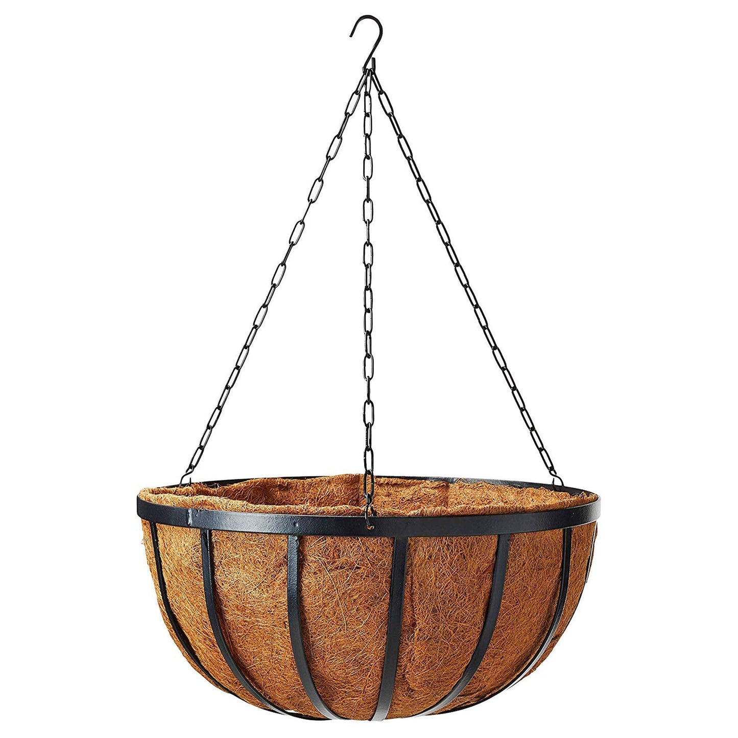 Arcadia Garden Products 1592 Solstice Series Coconut Hanging Basket 16-Inch