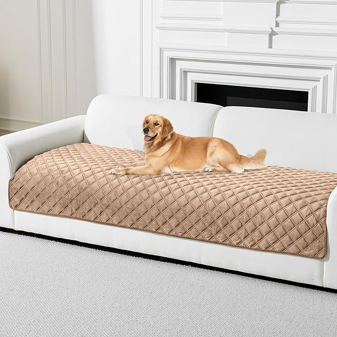 Deep Dream Velvet Couch Cover for Dogs Washable, Sectional Couch Covers