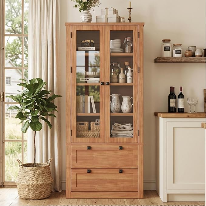 71" Tall Kitchen Pantry Cabinet