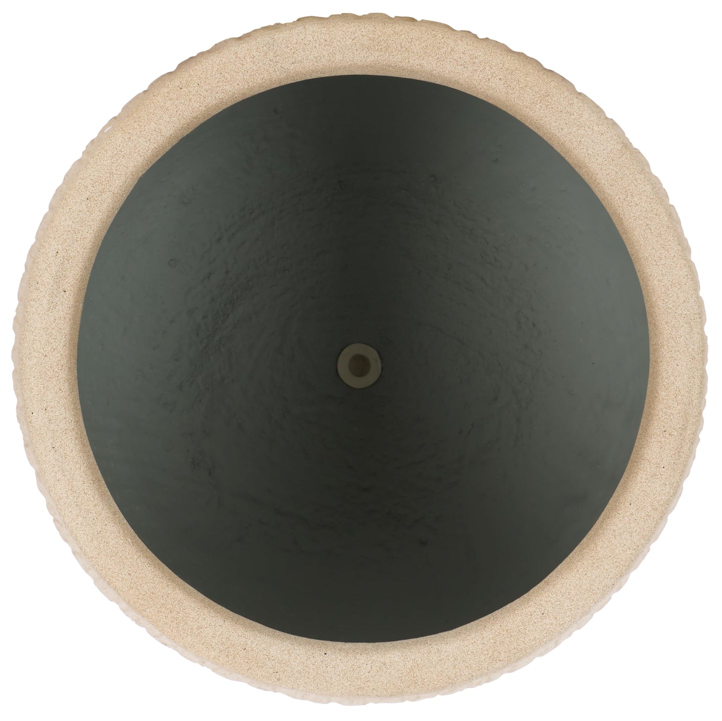 SAFAVIEH Outdoor - Francia Beige Concrete Ficonstone Planter Pot with Drainage Hole, Frost Resistant Garden Planter for Patio, Deck, Indoor Outdoor Use, 15.7" W x 15.7" D x 14" H (PAT1523B)