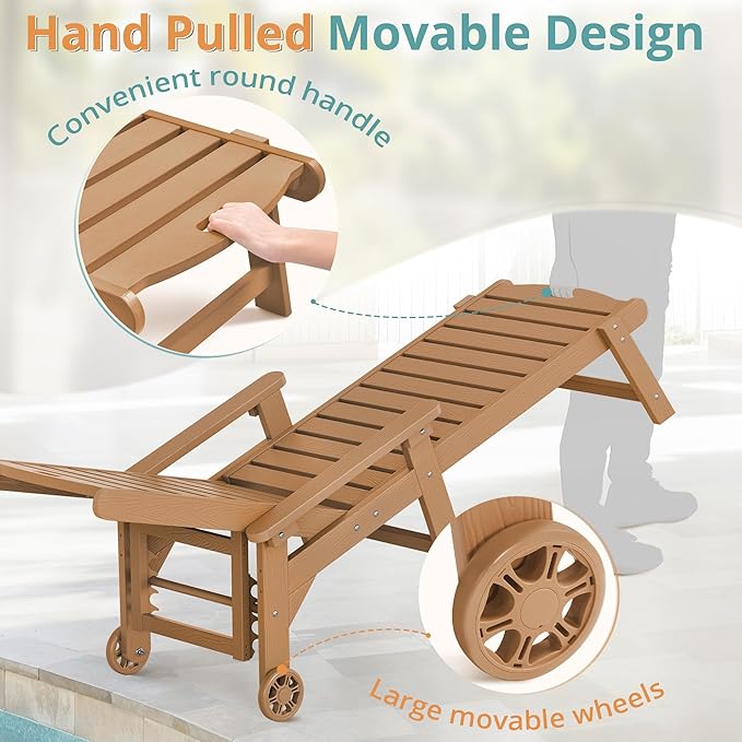 LUE BONA Outdoor Lounge Chair Set