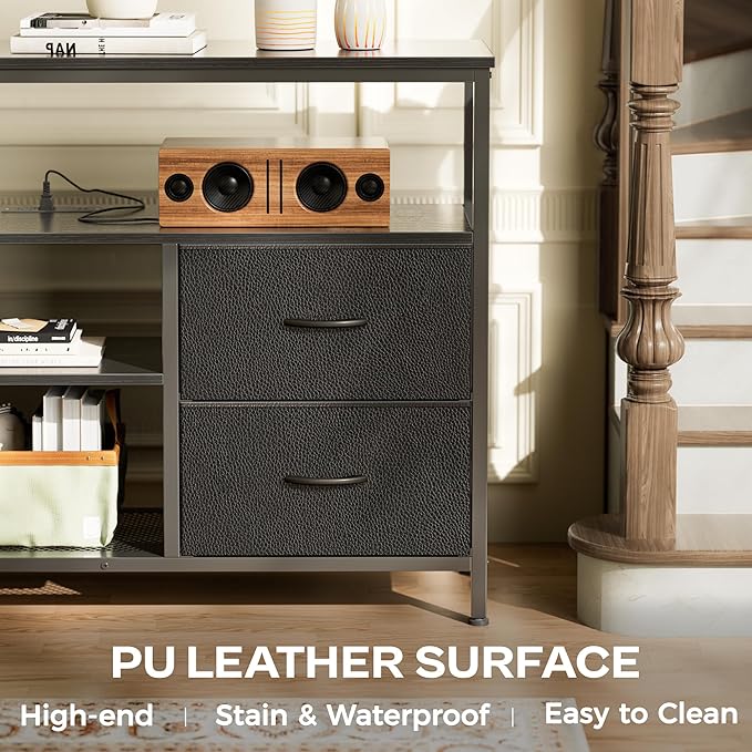 Huuger 47 Inch TV Stand Dresser