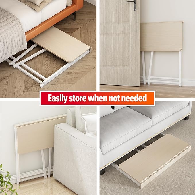 WOHOMO Folding Desk, Small Foldable Desk 31.5"