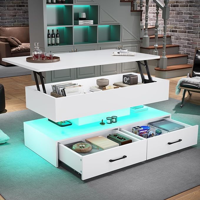 SEDETA 40" Lift Top Coffee Table, Coffee Tables