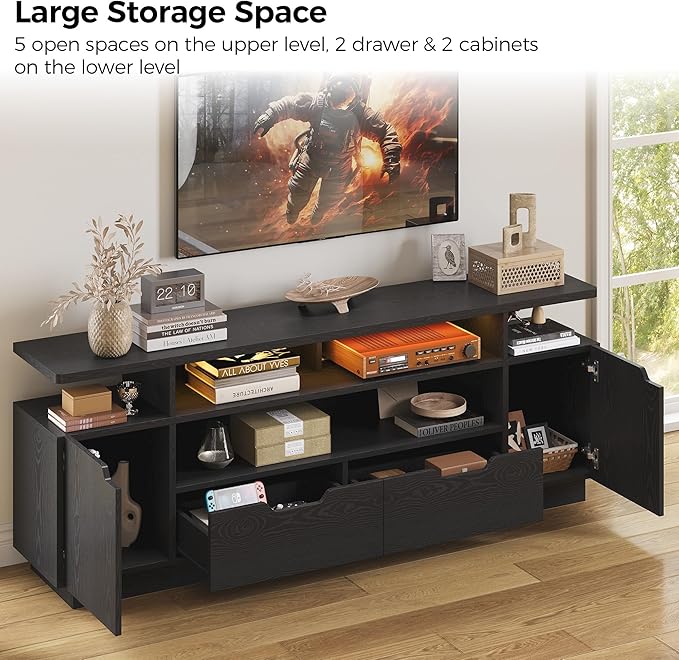 IRONCK TV Stand for TVs 85 inch