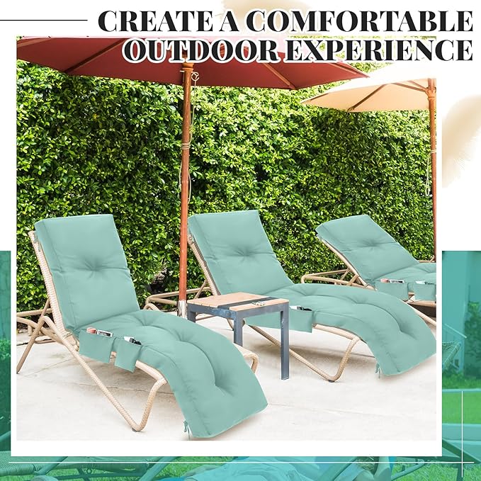 Outdoor Chaise Lounge Cushions