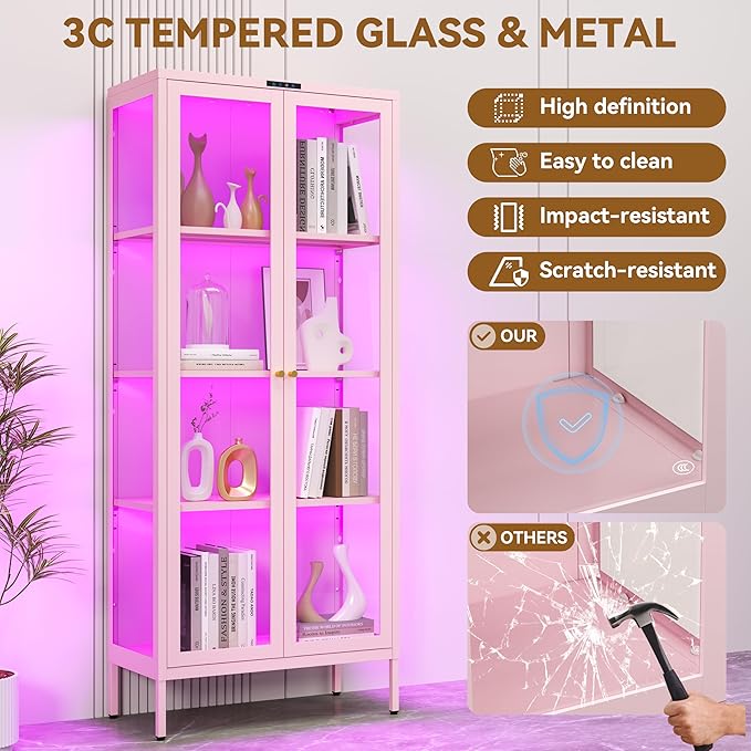 Polup Glass Display Cabinet