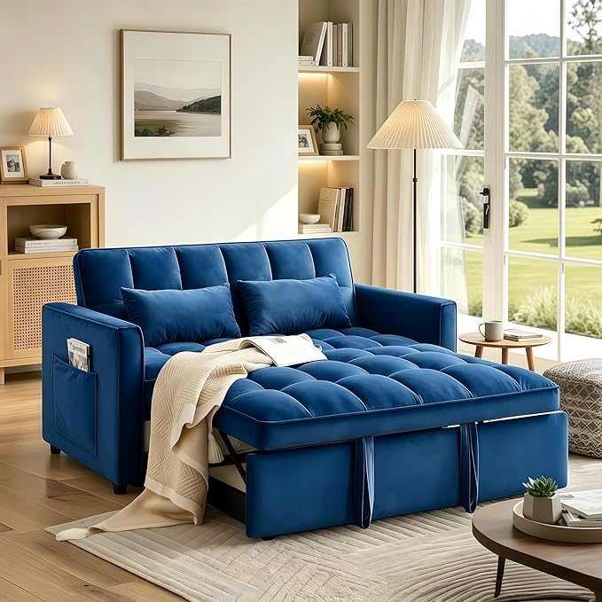 Convertible Sleeper Sofa Bed, Loveseat Sleeper Sofa