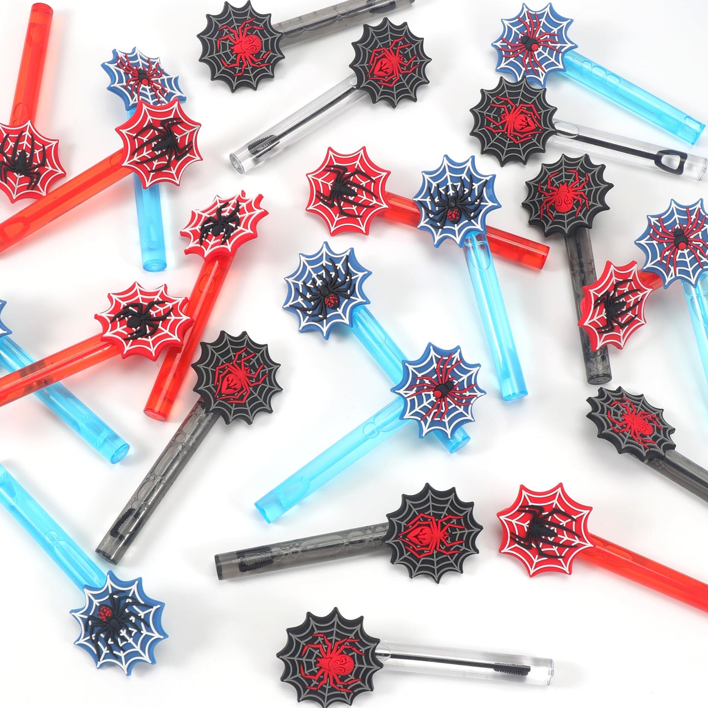 24PCS Bubble Wand for Party Favors Decorations Supplies Classroom Prizes Valentines Easter Halloween Christmas Bags Basket Stuffers Gifts