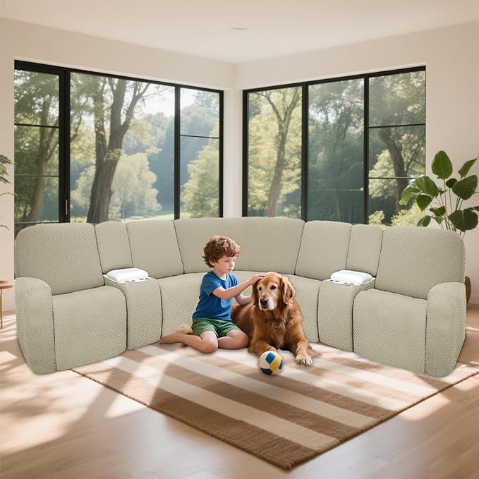 100% Waterproof Sectional Recliner Couch Covers