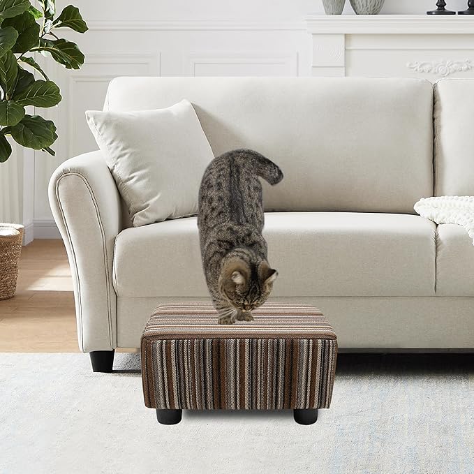 CAROLMADE Small Foot Stool Ottoman Footstool