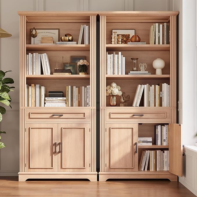 SEDETA Farmhouse Bookshelves and Bookcases