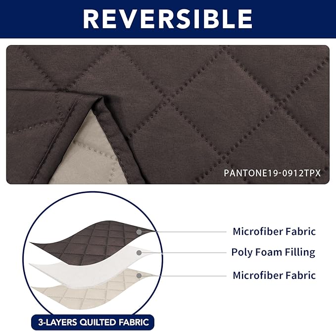 PureFit Water Resistant Reversible Sofa Covers