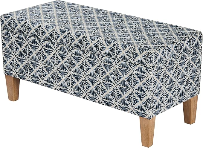 HomePop Large Decorative Storage Bench