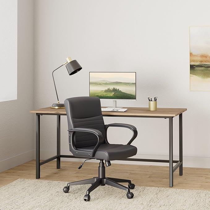 STAPLES Tervina Luxura Mid-Back Manager Chair