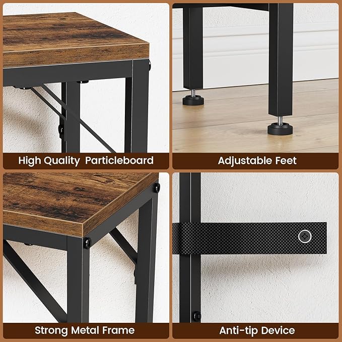 Asgolion 31.5" Console Table, 9.5" D Entryway Table