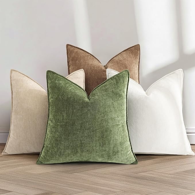 decorUhome Summer Couch Throw Pillow Covers 12x20 Set of 2, Decorative Soft