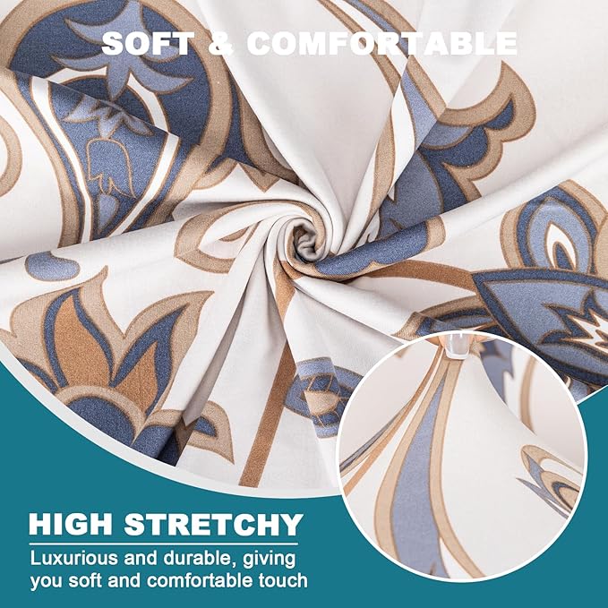 KRFOONN Wingback Chair Cover Slipcovers 2 Piece Stretch Wing Chair Covers