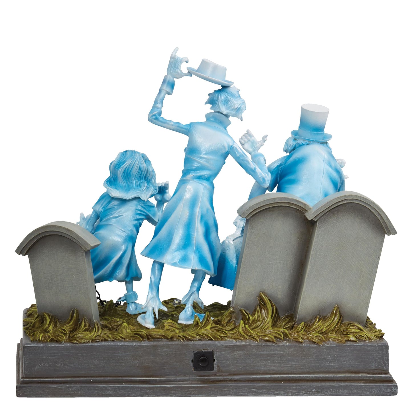 Enesco Disney Showcase The Haunted Mansion Hitchhiking Ghosts Lit Figurine, 8 Inch, Multicolor