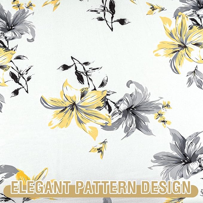 H.VERSAILTEX Floral Pattern Chair Slip Covers Printed Couch Cover Super Soft