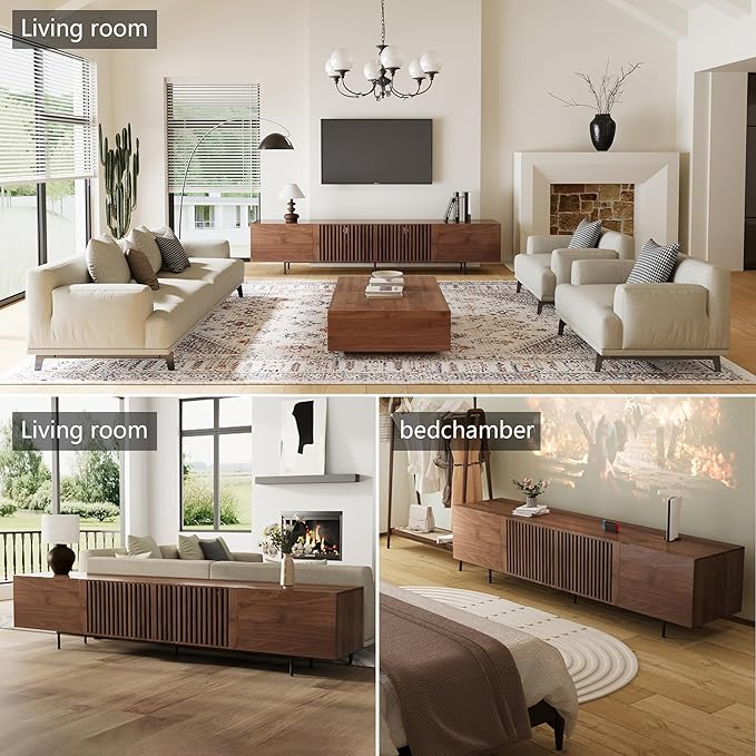 94.48" Mid Century Modern TV Stand