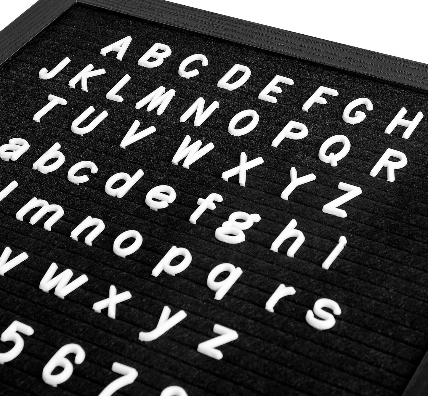 G GAMIT Letters Set - Pre-Cut 365pcs 0.75" Both Capital and Lowercase Letters Only (No Board Included)