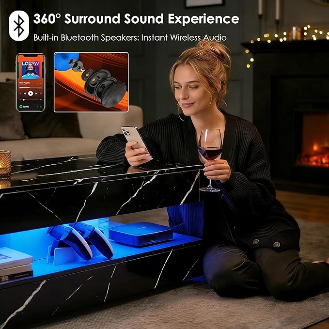 47.2" LED Smart Coffee Table