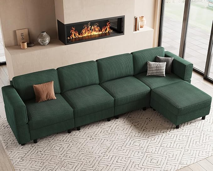 Belffin 5 Seats L Shaped Sectional Couch
