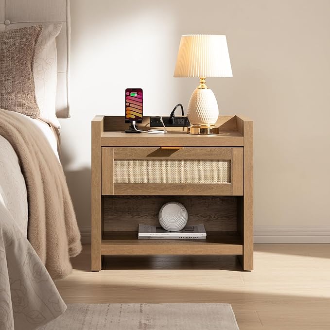 SICOTAS Night Stand Bed Side Table