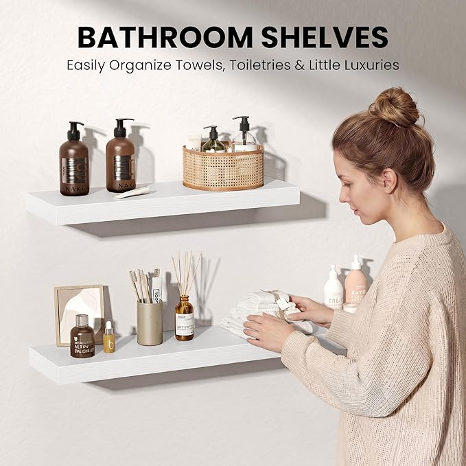 Fun Memories 48Inch Floating Shelves