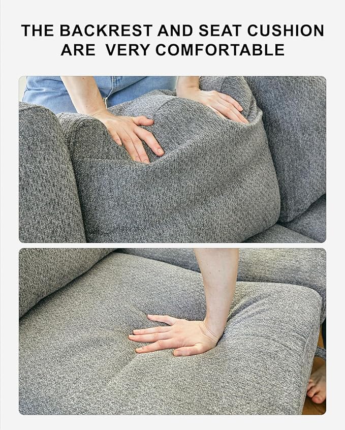 Belffin 45.6” Chenille Loveseat Module