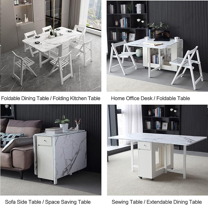 FUNROLUX Folding Dining Table