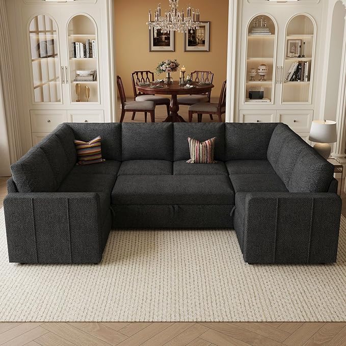 Belffin Modular Sectional Sleeper Sofa Bed