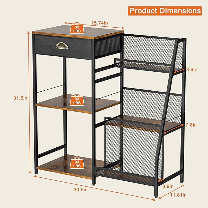 Jakyitvi Liquor Cabinet Bar for Home