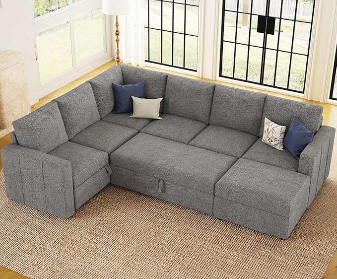 Belffin Modular Sectional Sleeper Sofa