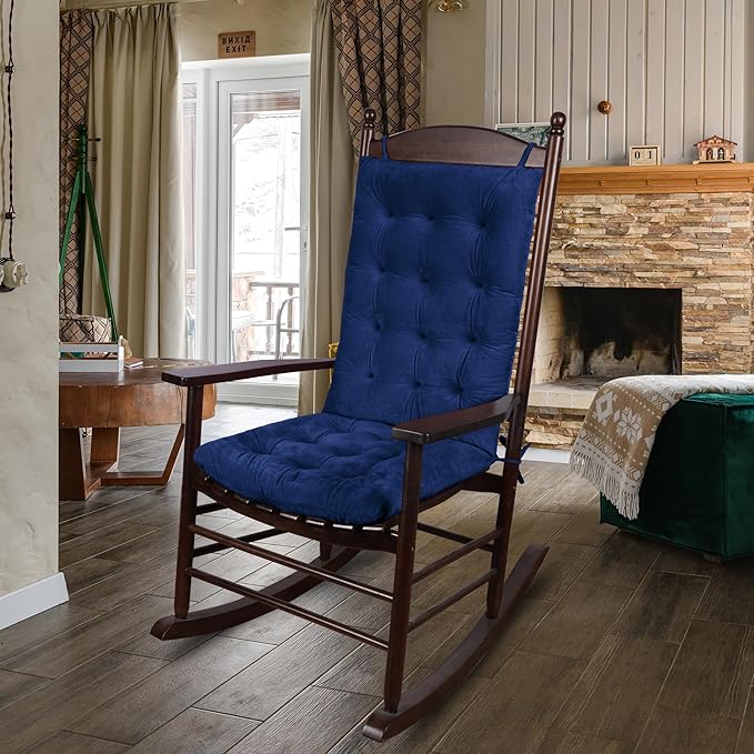 ELFJOY Rocking Chair Cushion Large Rocking Chair Pads