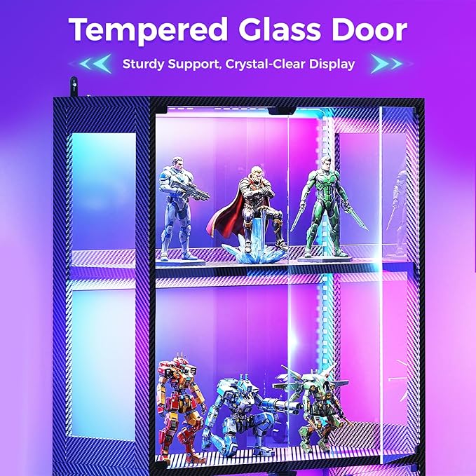 AODK Glass Display Cabinet