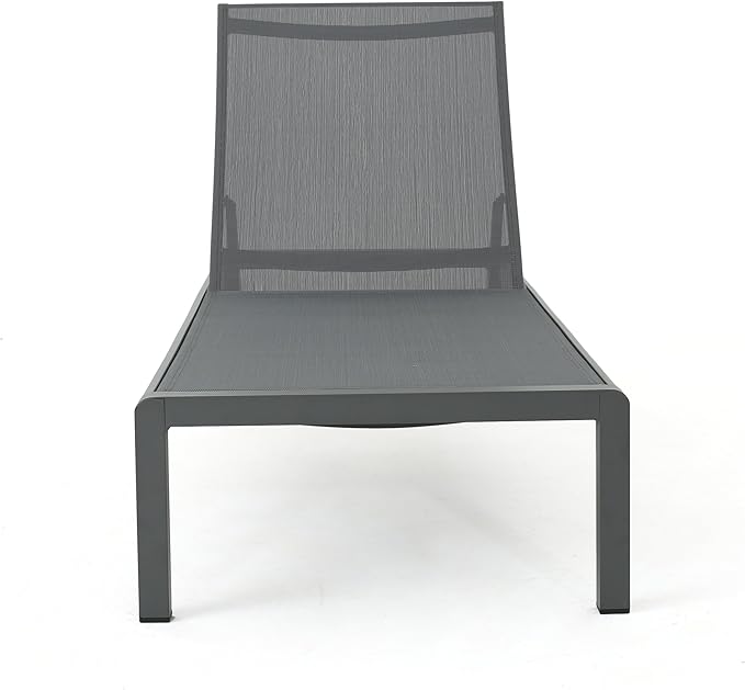 Christopher Knight Home Cape Coral Outdoor Aluminum Chaise Lounges