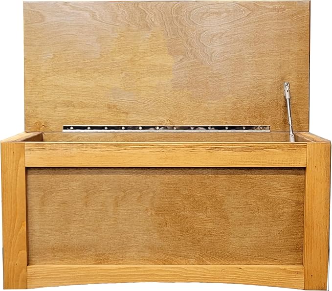 Personalized Engraved Wooden Toy Box
