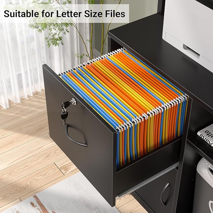 Homieasy Vertical Filing Cabinet